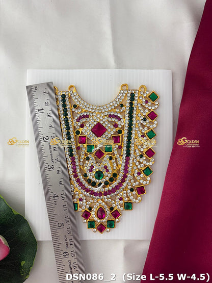 ammavaru indian god jewellery short haram dsn 086_3