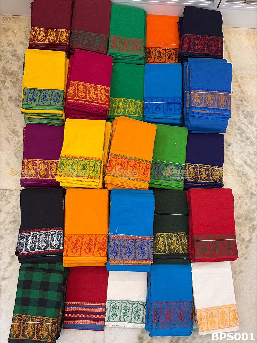 Bharatanatyam and Kuchipudi Cotton Practice Saree BPS-001 for Bharatanatyam and Kuchipudi dance