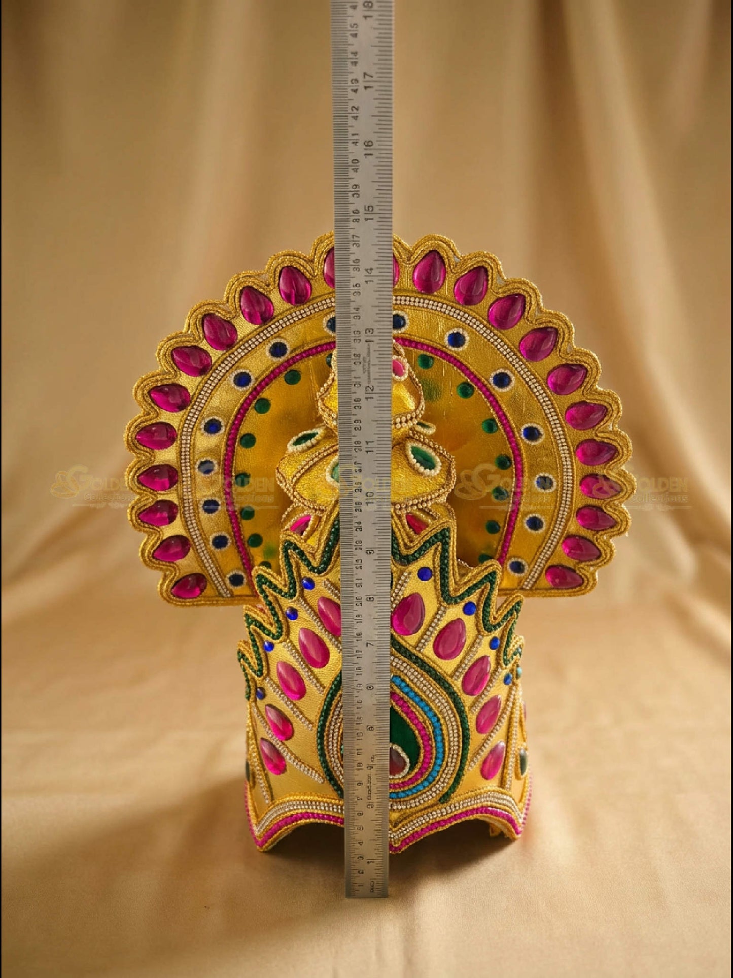 Bharatanatyam Drama Crown BDC20 drama dance crown image 3