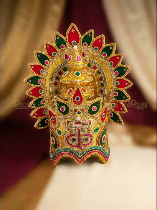 Bharatanatyam Drama Dance Crown BDC-022 for Bharatanatyam and Kuchipudi dance