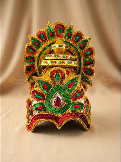 Bharatanatyam Drama Dance Crown BDC-019 for Bharatanatyam and Kuchipudi dance