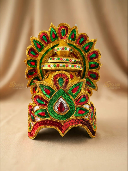 Bharatanatyam Drama Dance Crown BDC-019 for Bharatanatyam and Kuchipudi dance