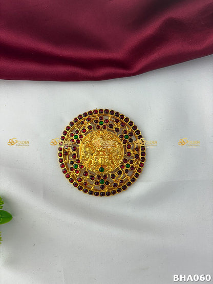 Bharatanatyam Lakshmi Rakodi Hair Ornament BHA-060 for Bharatanatyam and Kuchipudi dance hairstyle