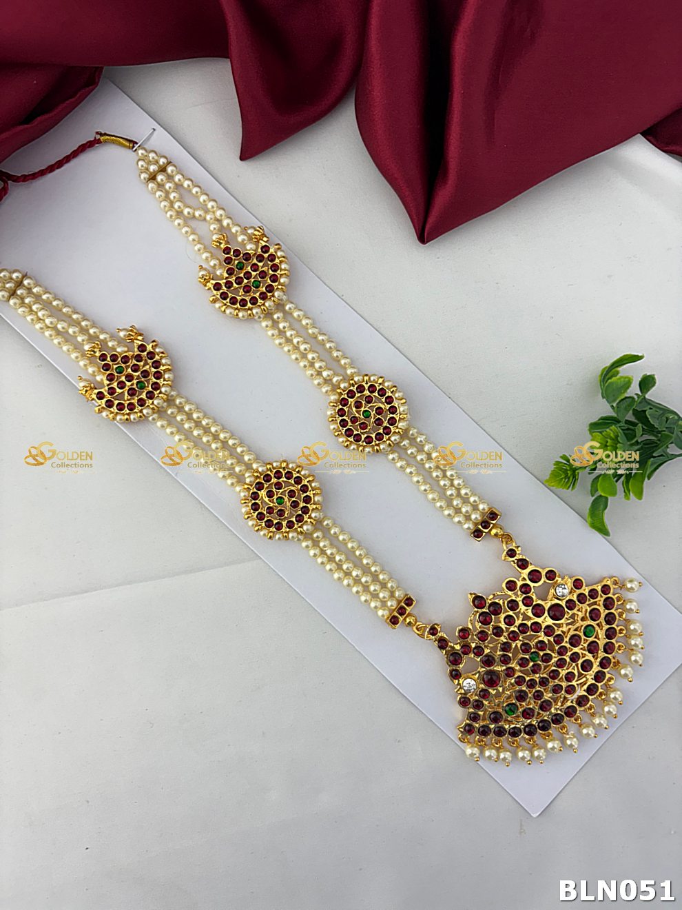 Bharatanatyam Majestic Dance Necklace Goldencollections
