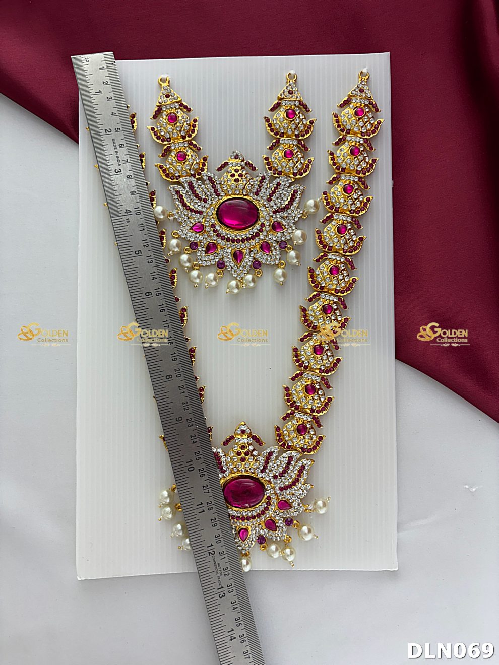 Deity Pink 2 Step Long Haram DLN069 deity long haram image 2