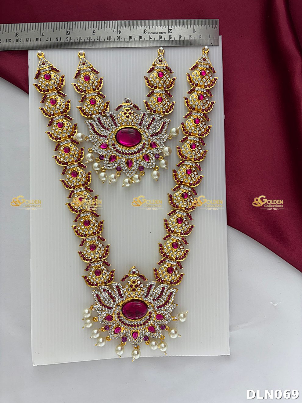 Deity Pink 2 Step Long Haram DLN069 deity long haram image 3