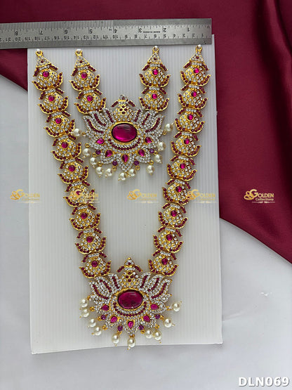 Deity Pink 2 Step Long Haram DLN069 deity long haram image 3