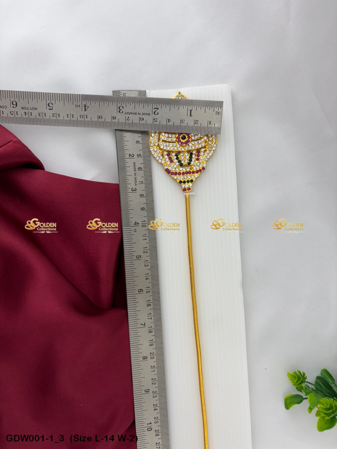 Decoration for Lord Murugan GDW-001 – Golden Collections