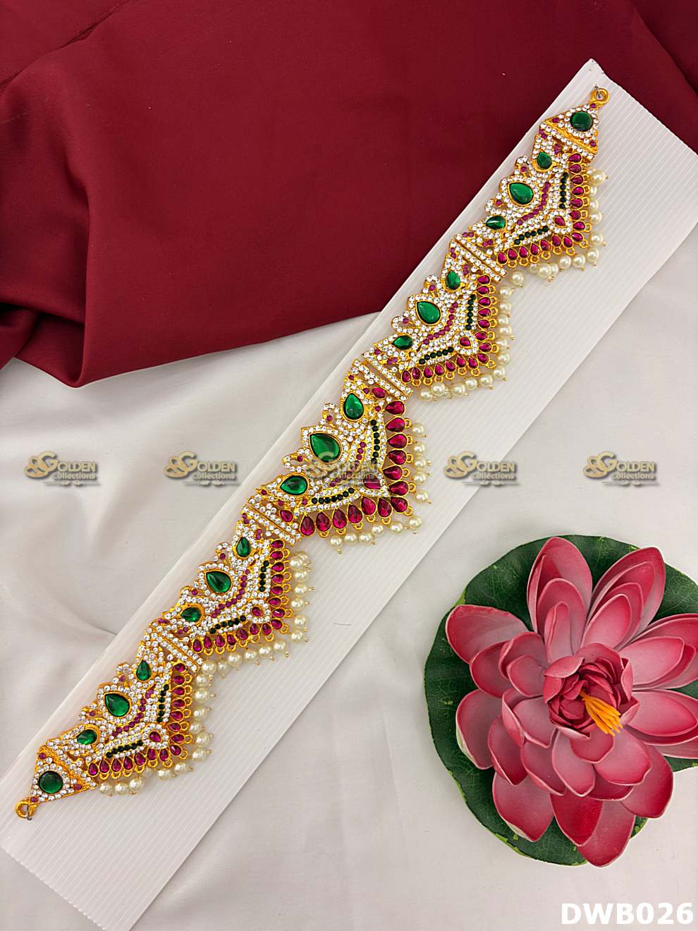 decorative kamarband for goddess idols explore divine elegance dwb 026