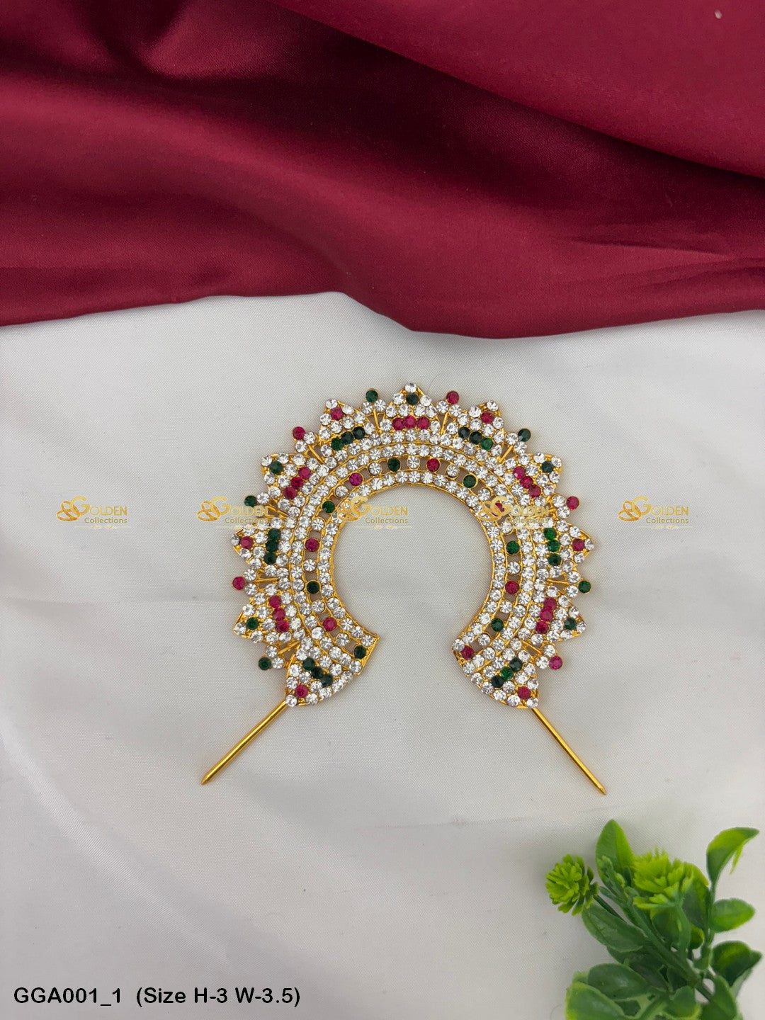 Deity Arch Prabhavali for God and Goddess Idols GGA-001 Arch for Crown deity alankaram image 1