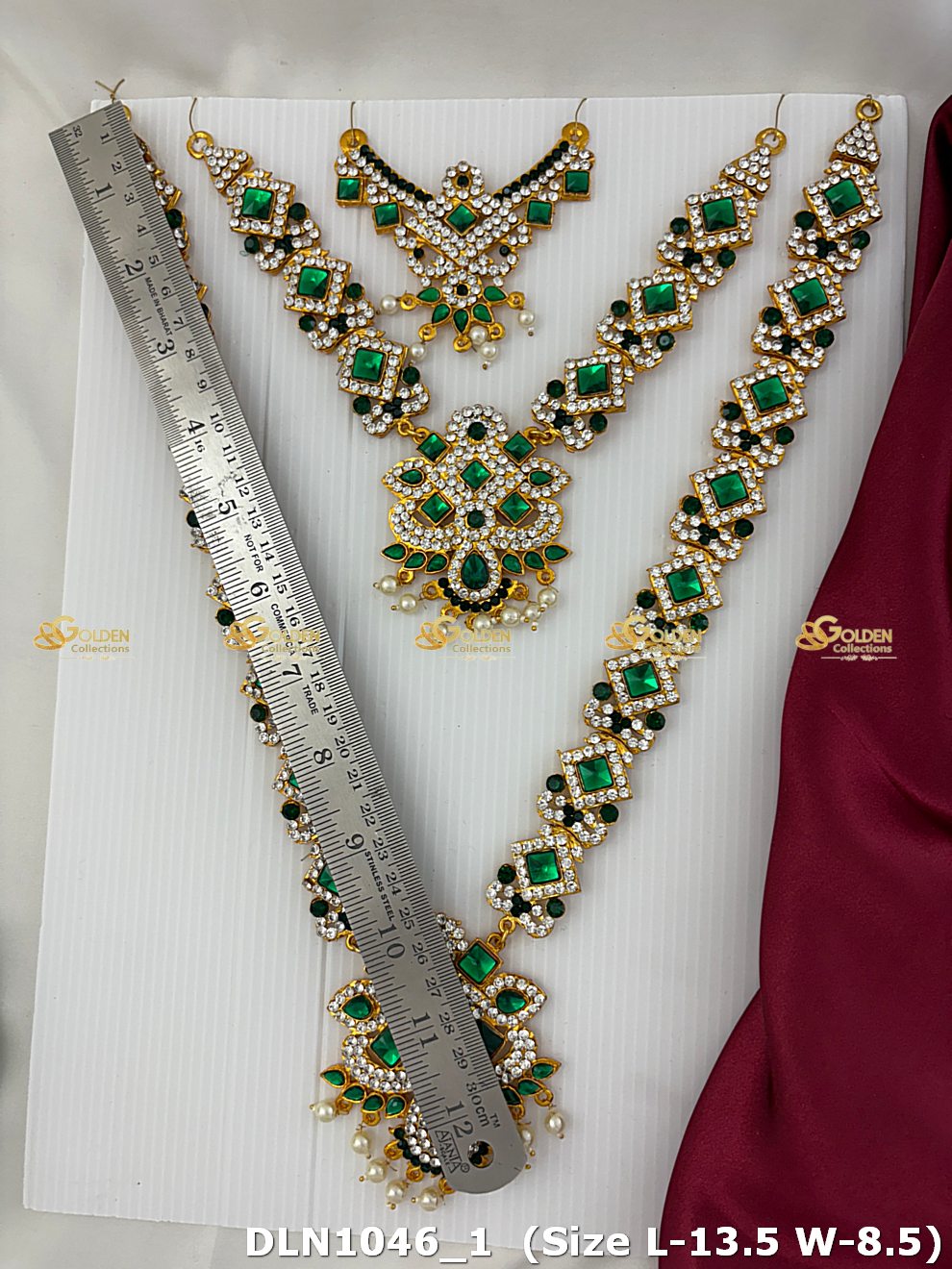 Deity Decorative Long Necklace Timeless Beauty Goldencollections_1