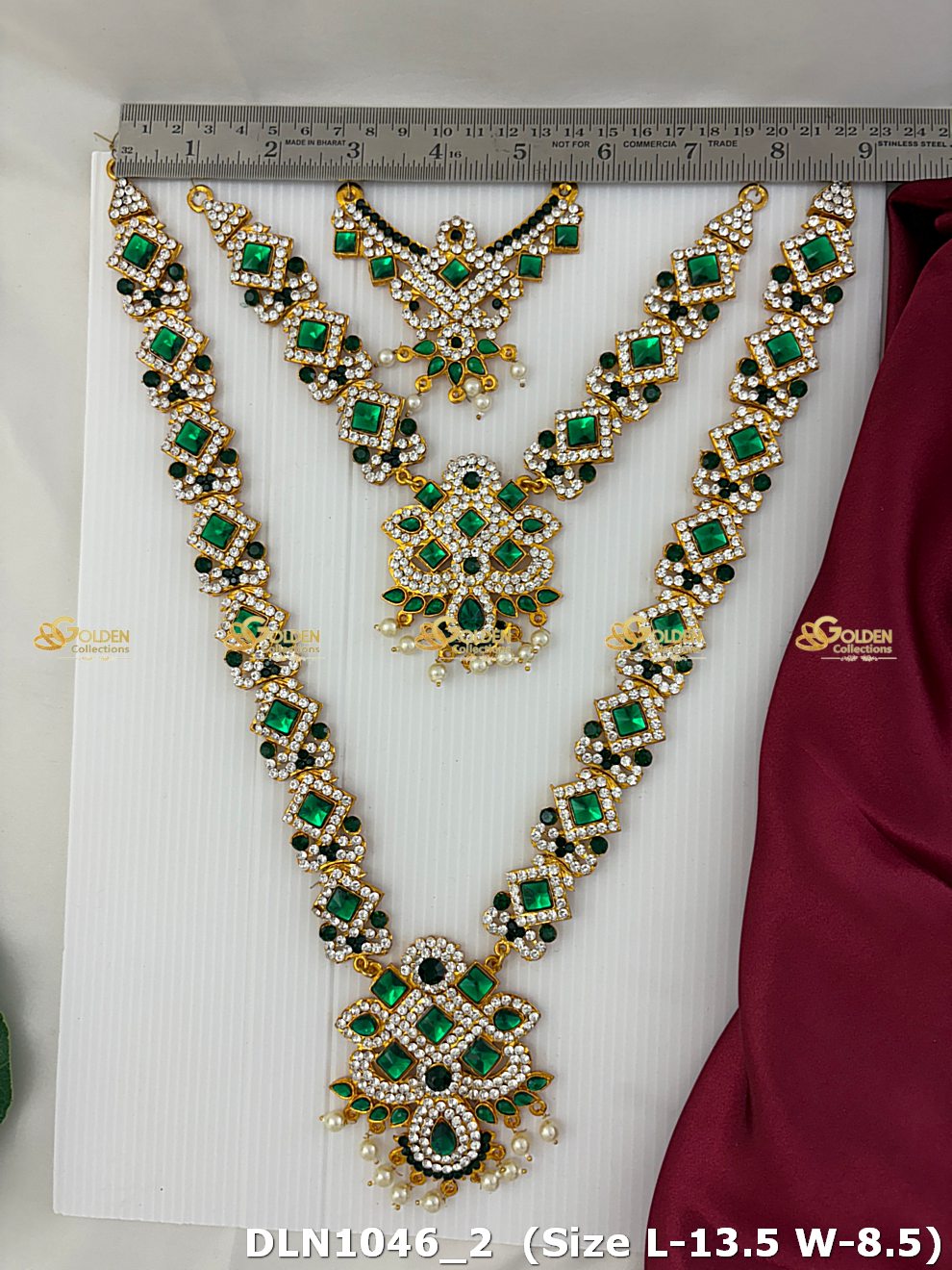 Deity Decorative Long Necklace Timeless Beauty Goldencollections_2