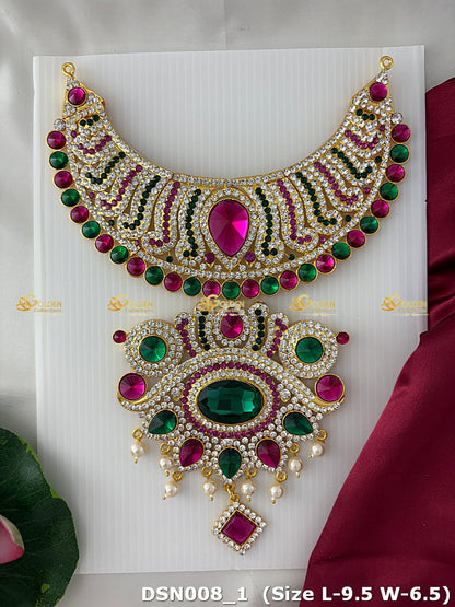 Deity 1 Step Short Necklace DSN008 deity short necklace image 1