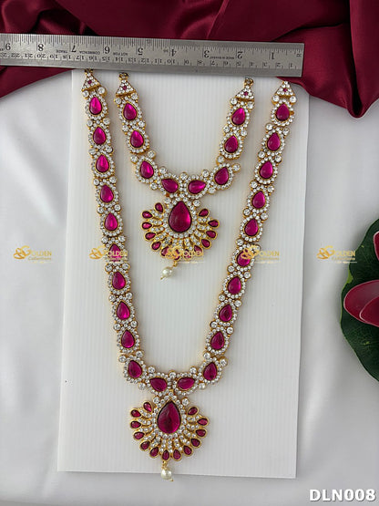 Deity Pink 2 Step Long Haram DLN008 deity long haram image 3