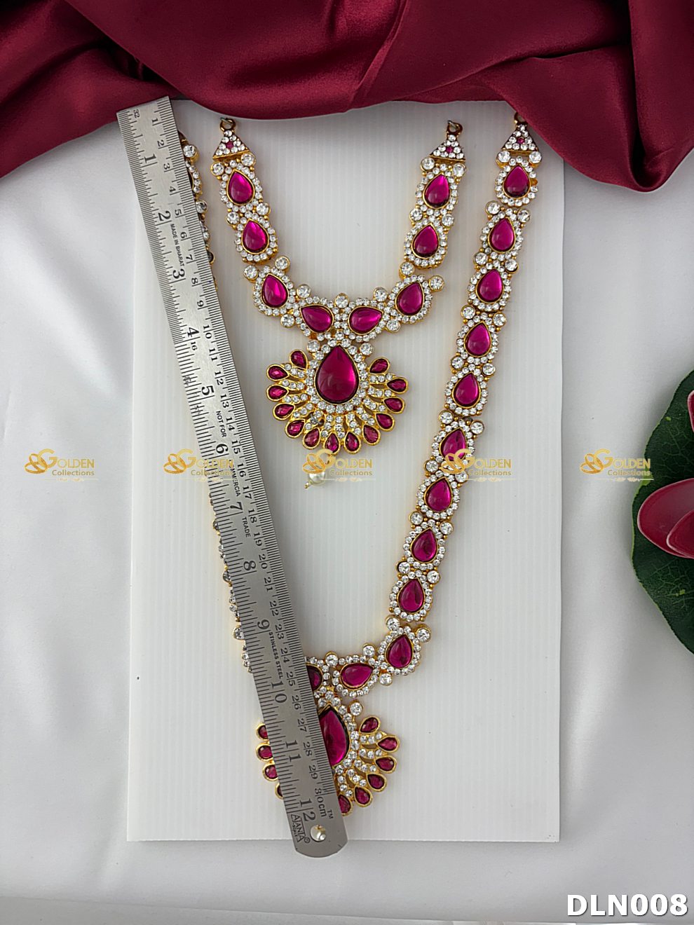 Deity Pink 2 Step Long Haram DLN008 deity long haram image 1