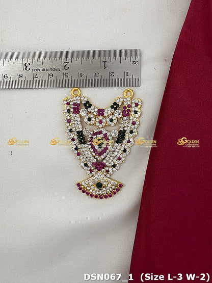 Varalakshmi Chest Necklace DSN067 for Venkateshwara and goddess idol chest alankaram image 2