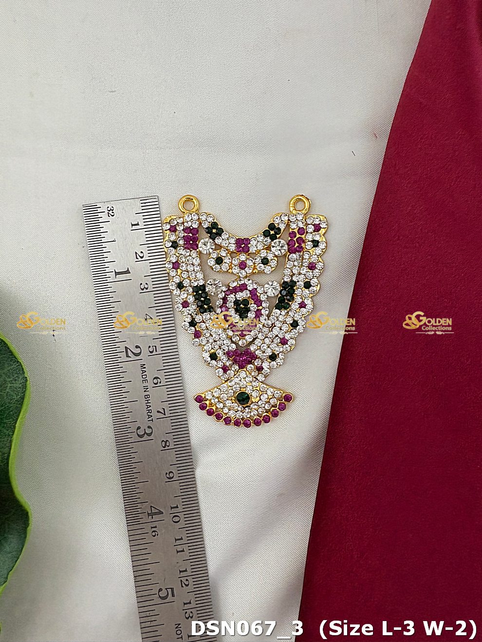 Varalakshmi Chest Necklace DSN067 for Venkateshwara and goddess idol chest alankaram image 3