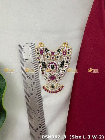 Varalakshmi Chest Necklace DSN067 for Venkateshwara and goddess idol chest alankaram image 3