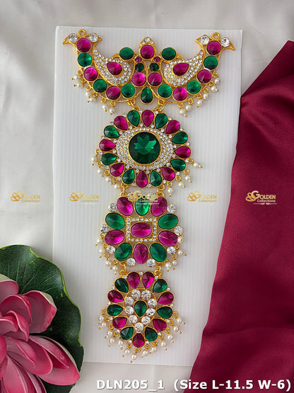 Discover Divine Long Haram Necklace Designs Goldencollections_1