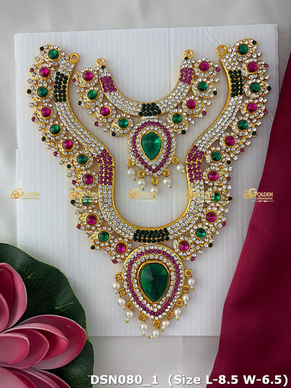 divine amman stone short haram hindu deity jewellery dsn 080_2