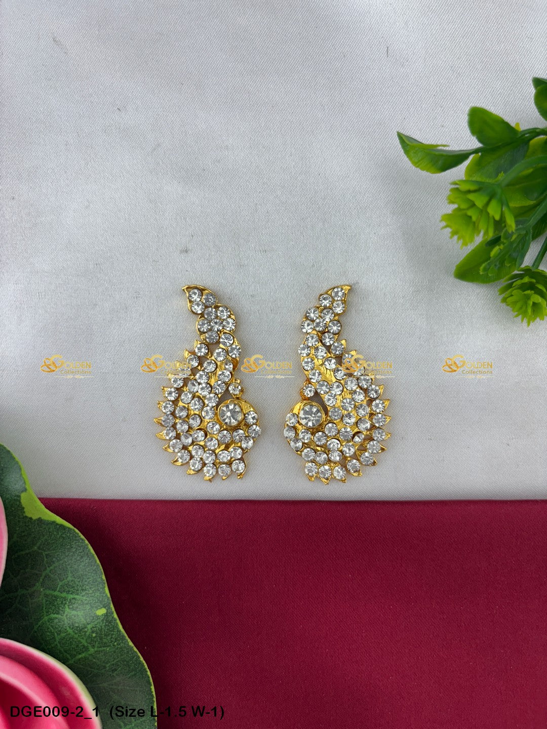 Deity Karna Pathakam Earrings DGE009 deity earrings image 8