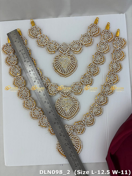 Deity White 3 Step Long Haram DLN098 deity long haram image 2