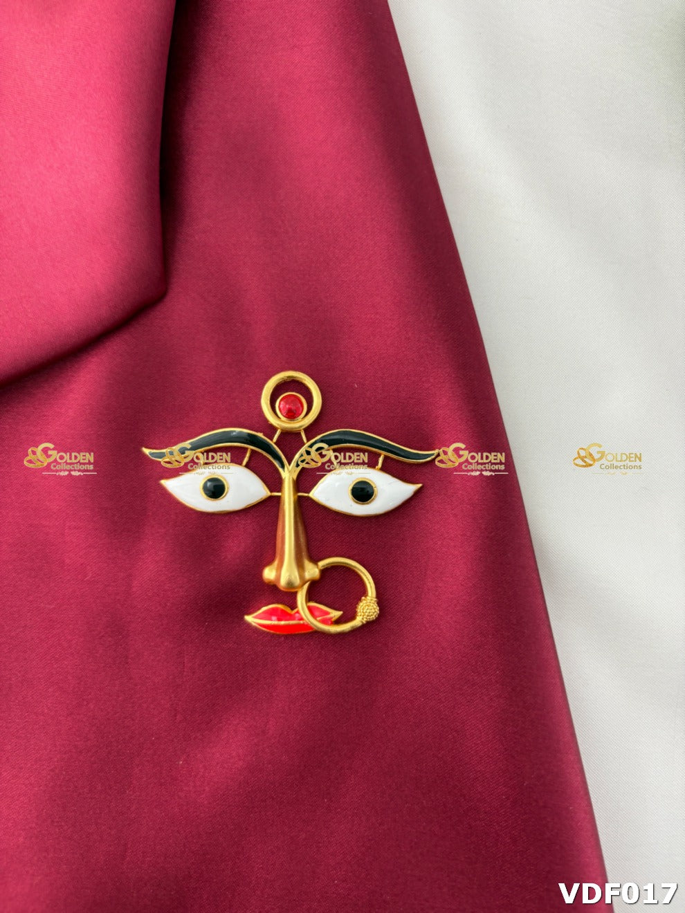 Durga Lakshmi Mata Face for Kalash & Pooja | Ammavaru Face