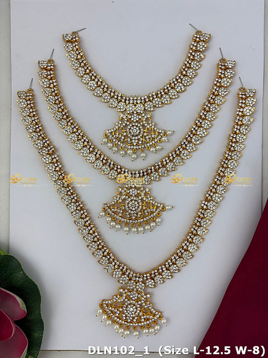 Emerald Elegance Long Harams With Emerald Details Dln 102_1