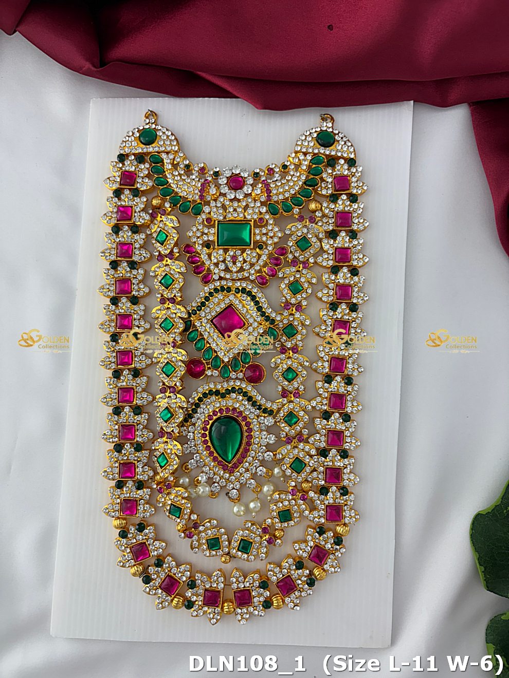 Exclusive Temple Deity Long Necklace Dln 108_1