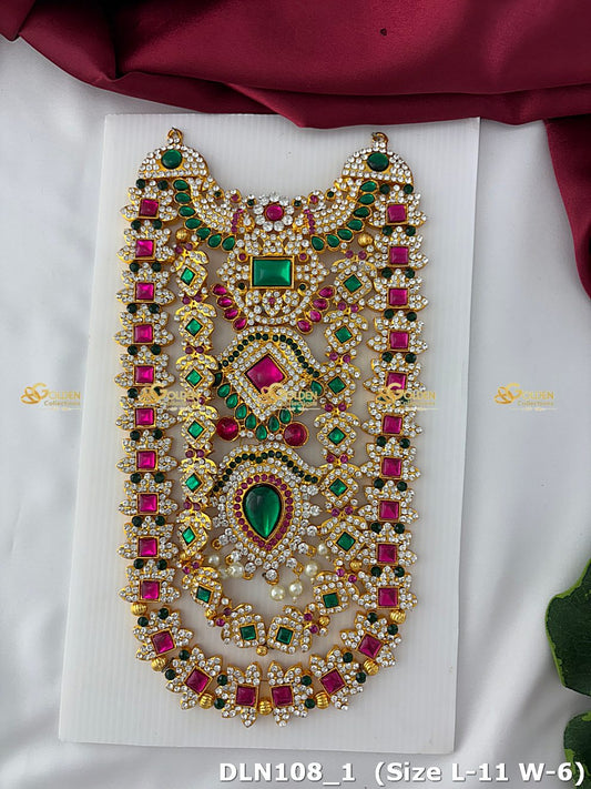 Exclusive Temple Deity Long Necklace Dln 108_1