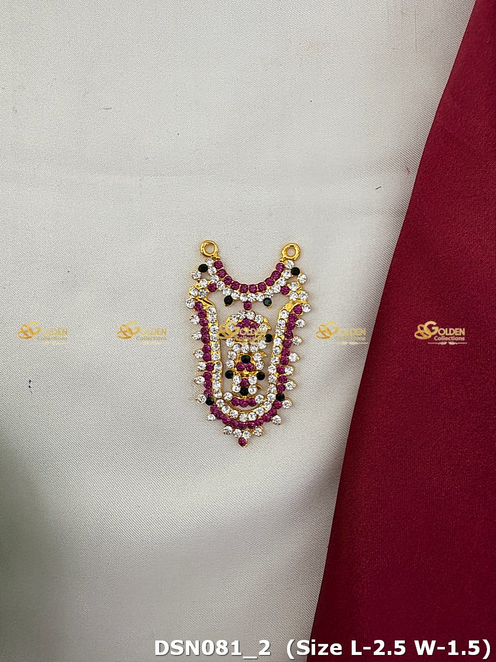Goddess Chest Necklace DSN081 for Venkateshwara and goddess idol chest alankaram image 1