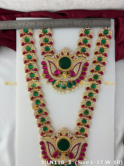 Exquisite Amman Long Necklace Dln 110_3