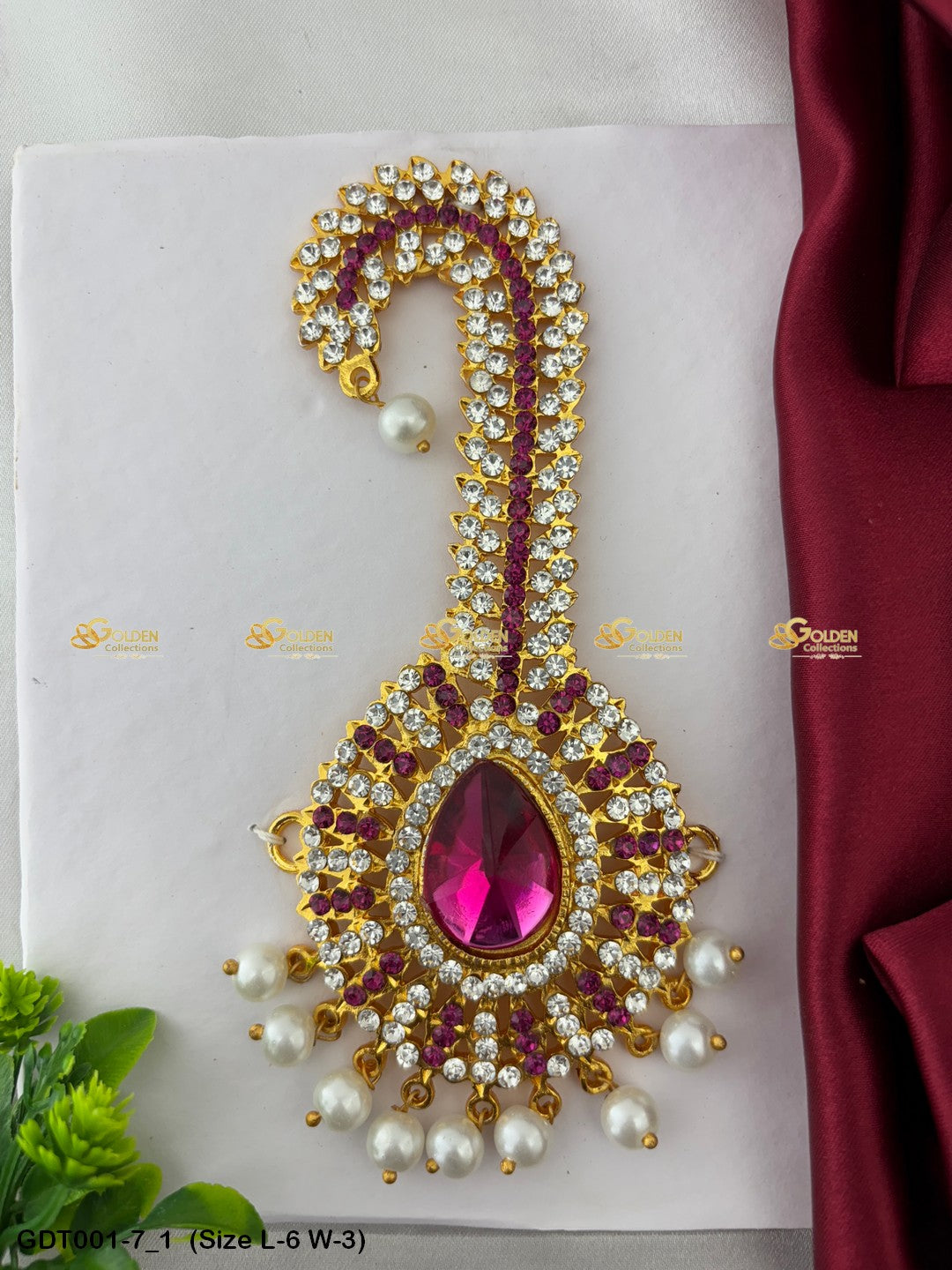 Exquisite God Taira Collection For Divine Idols Goldencollections Size: 6 x 3, Color: Pink, Style: Taira Image 1