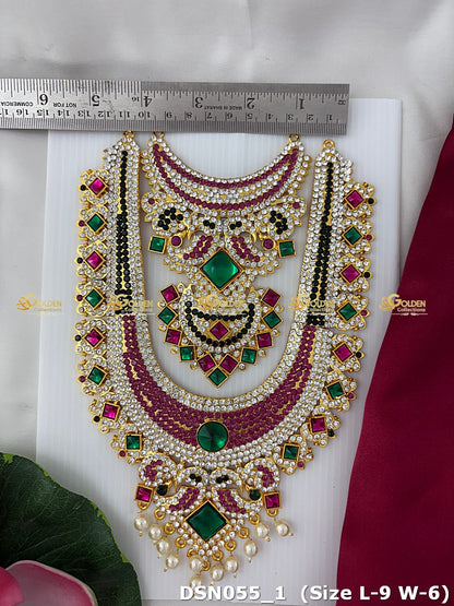 exquisite goddess pendant necklace goldencollections dsn 055_2