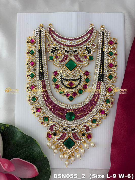 exquisite goddess pendant necklace goldencollections dsn 055_1