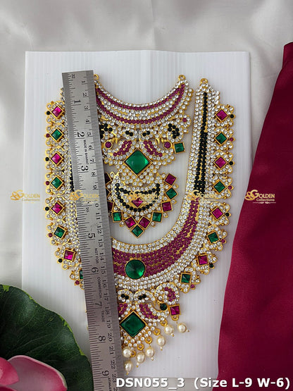 exquisite goddess pendant necklace goldencollections dsn 055_3