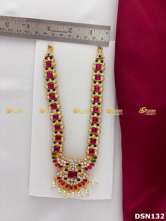 Lakshmi / Amman 1 Step Short Necklace DSN132 deity short necklace image 1