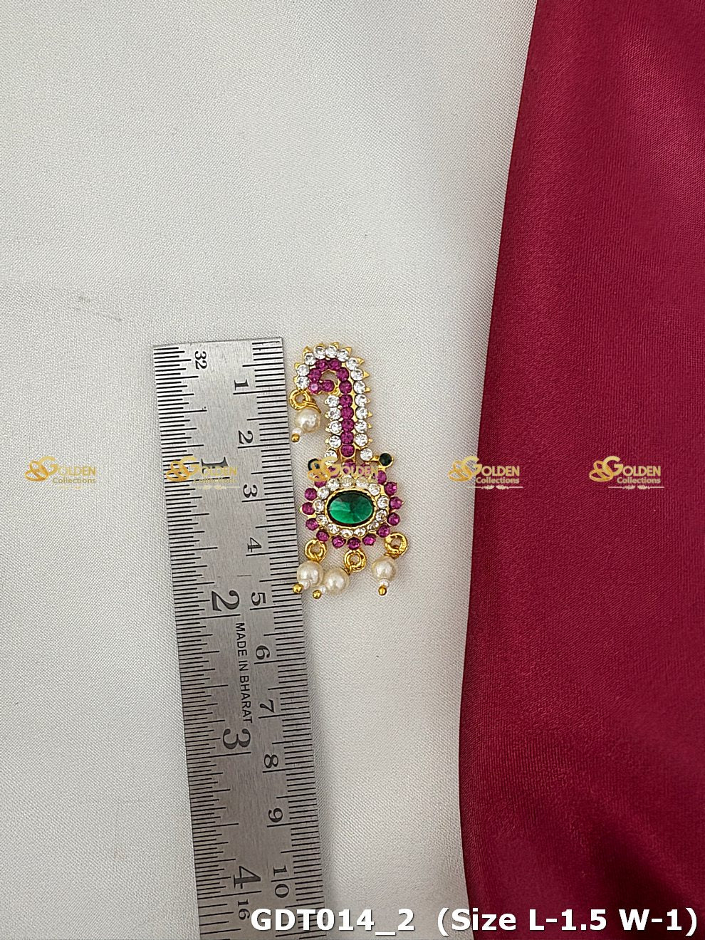 Fine-Crafted God Turai Ornament - GoldenCollections GDT-014 - Image 2