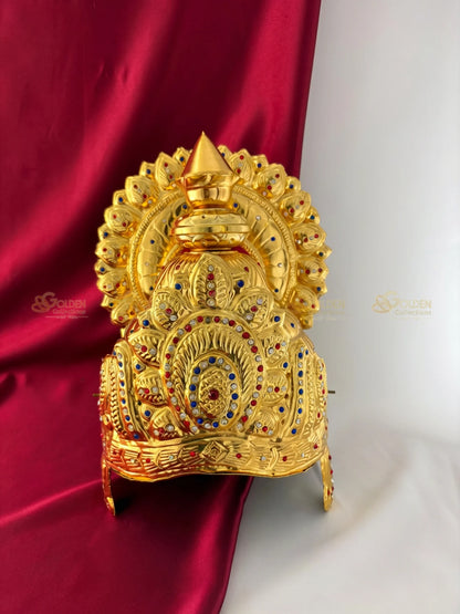 Bharatanatyam Goddess Drama Crown BDC-004 for Bharatanatyam and Kuchipudi dance