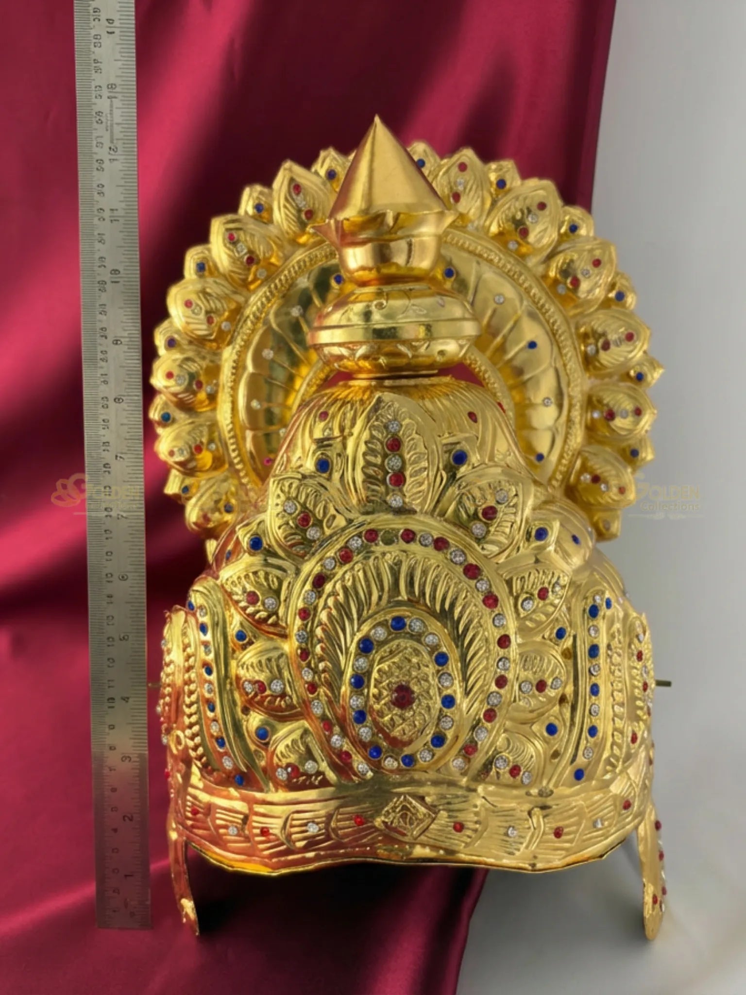 God Goddess Bharatanatyam Drama Crown BDC4 drama dance crown image 3