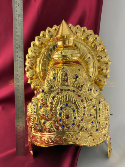 God Goddess Bharatanatyam Drama Crown BDC4 drama dance crown image 3