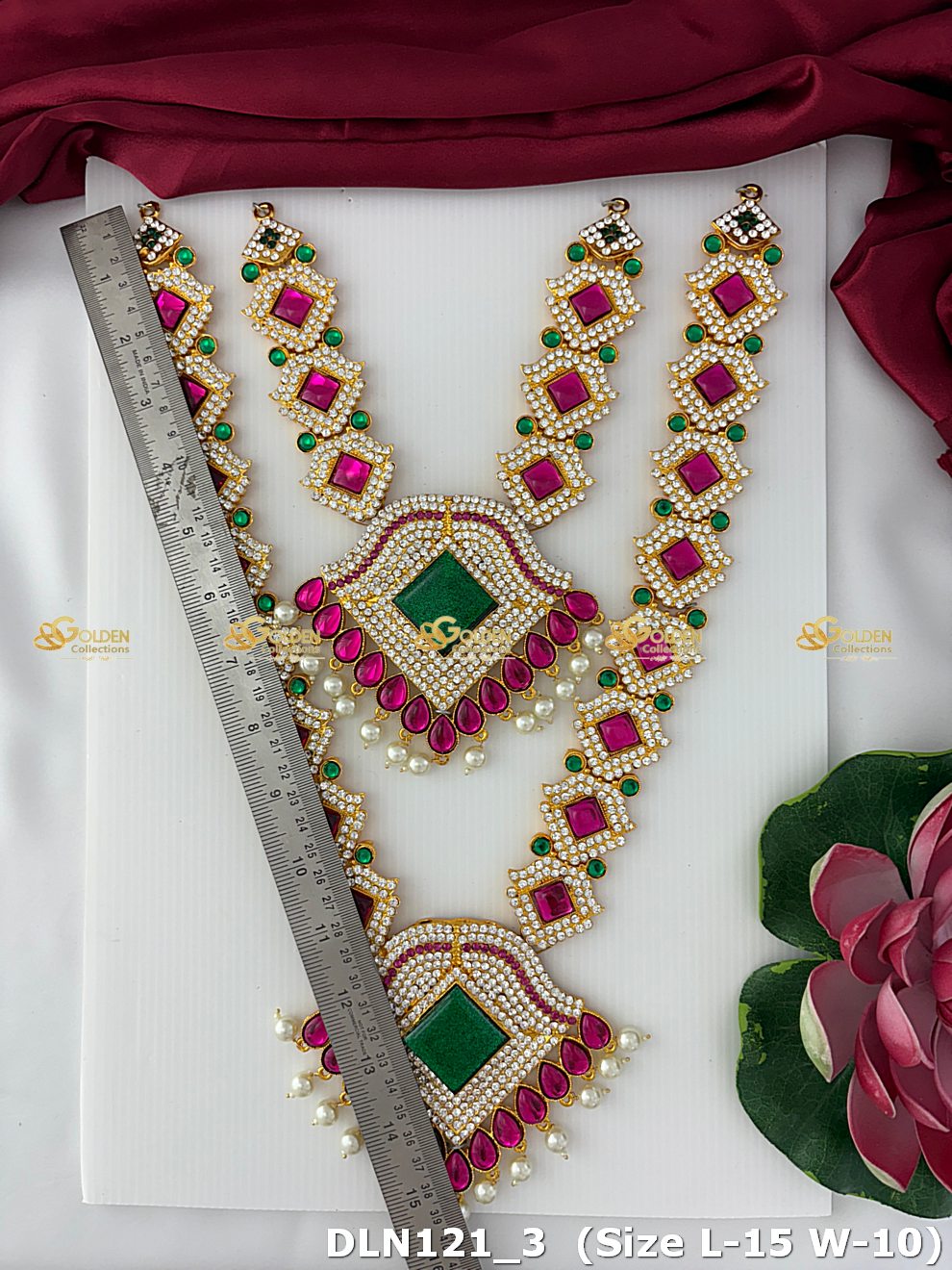Goddess 2 Step Long Haram Set DLN121 deity long haram image 2