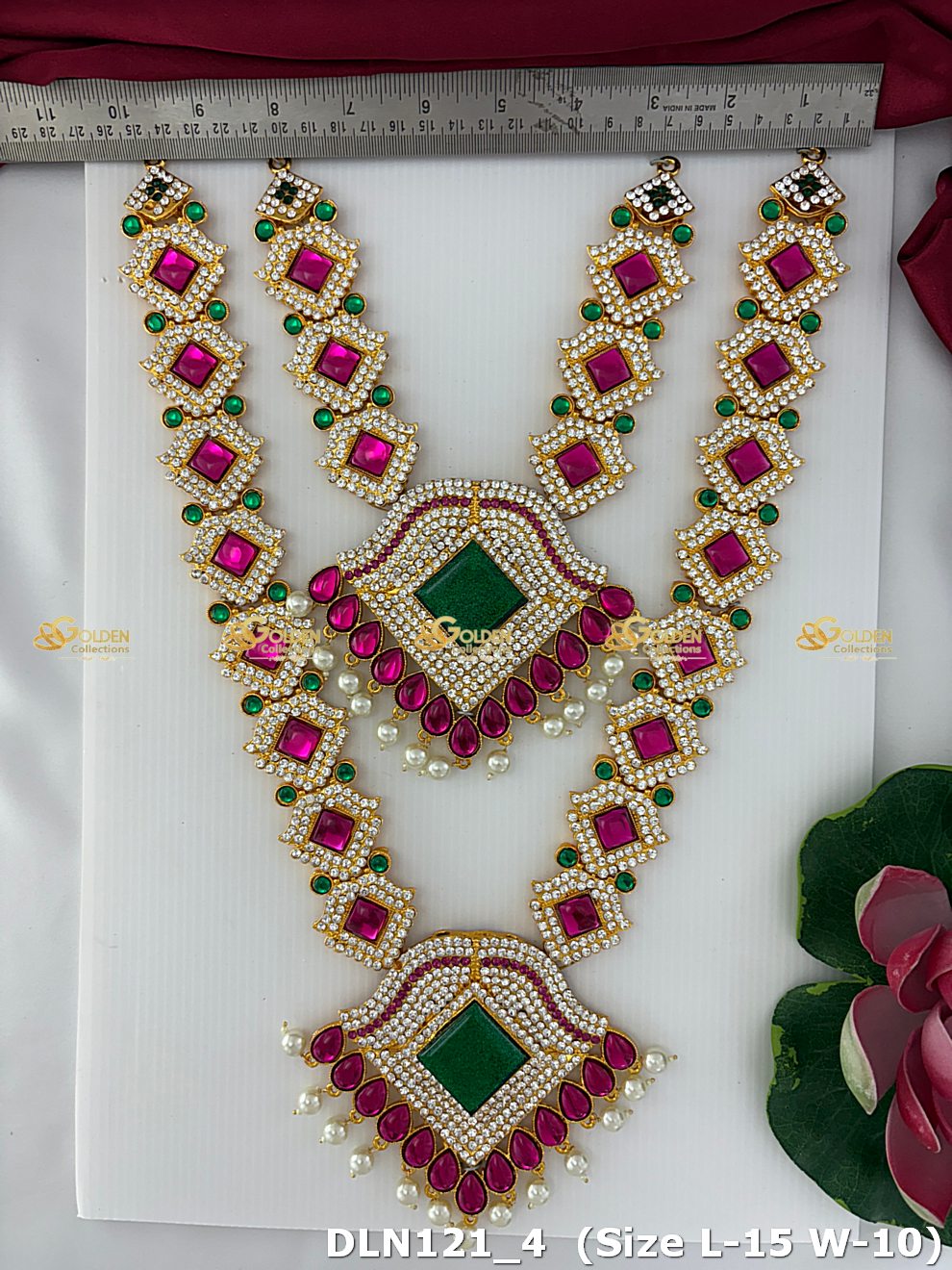 Goddess 2 Step Long Haram Set DLN121 deity long haram image 3