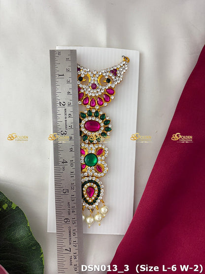 Lakshmi / Amman 1 Step Short Necklace DSN013 deity short necklace image 3