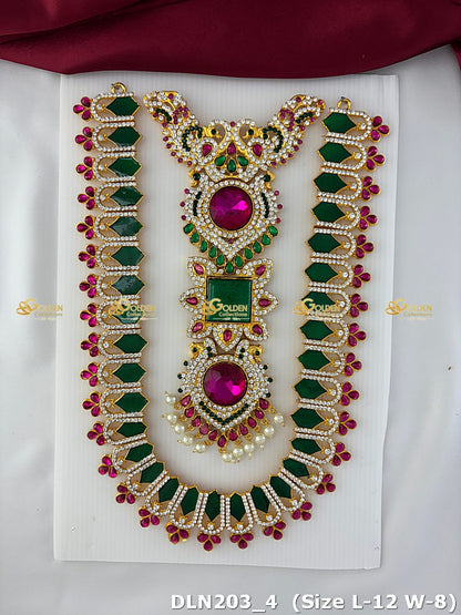 Goddess Long Necklace For Radiant Presence Goldencollections_1