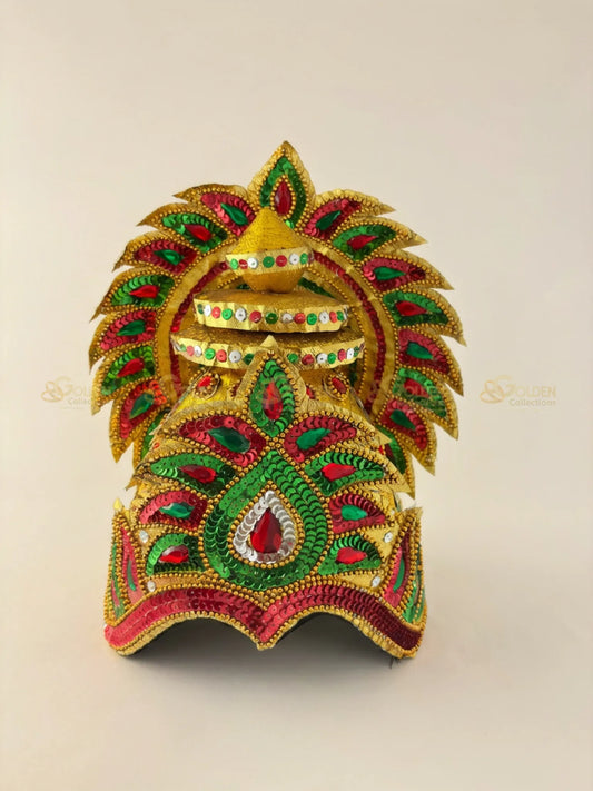 Bharatanatyam Drama Dance Crown BDC-006 for Bharatanatyam and Kuchipudi dance