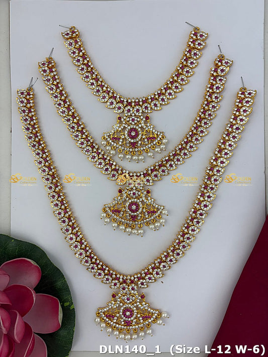 Goldencollections Temple Deity Long Necklace Dln 134_1