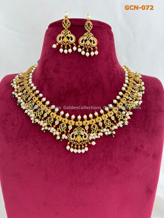 Guttapusalu Design : Necklace Styles For Women GoldenCollections 