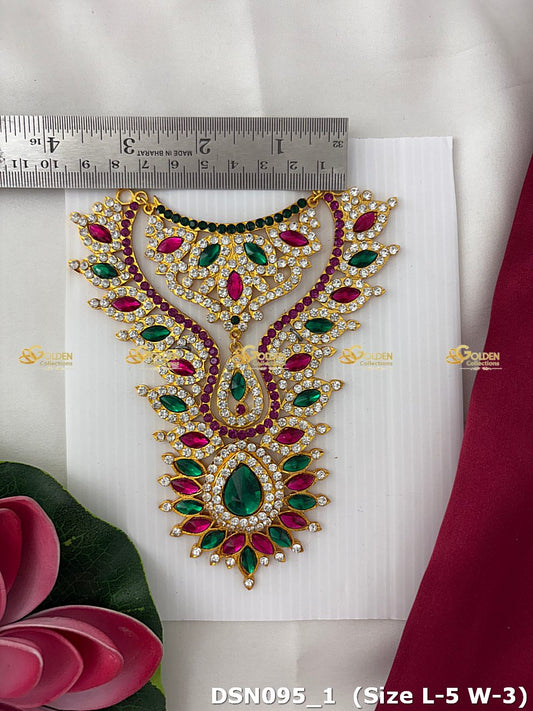 indian deity stone necklace limited edition dsn 095_2
