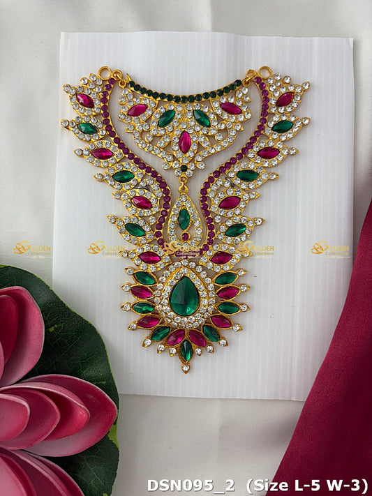 indian deity stone necklace limited edition dsn 095_1